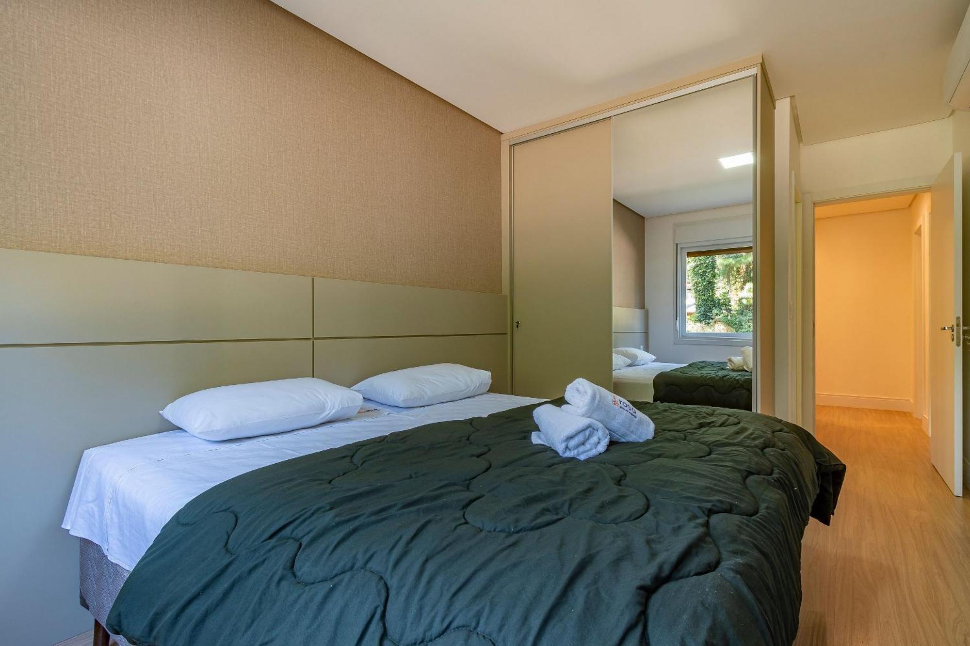 Rosa Edificio Bellagio Canela Com Infraestrutura Completa Apartment Luaran gambar