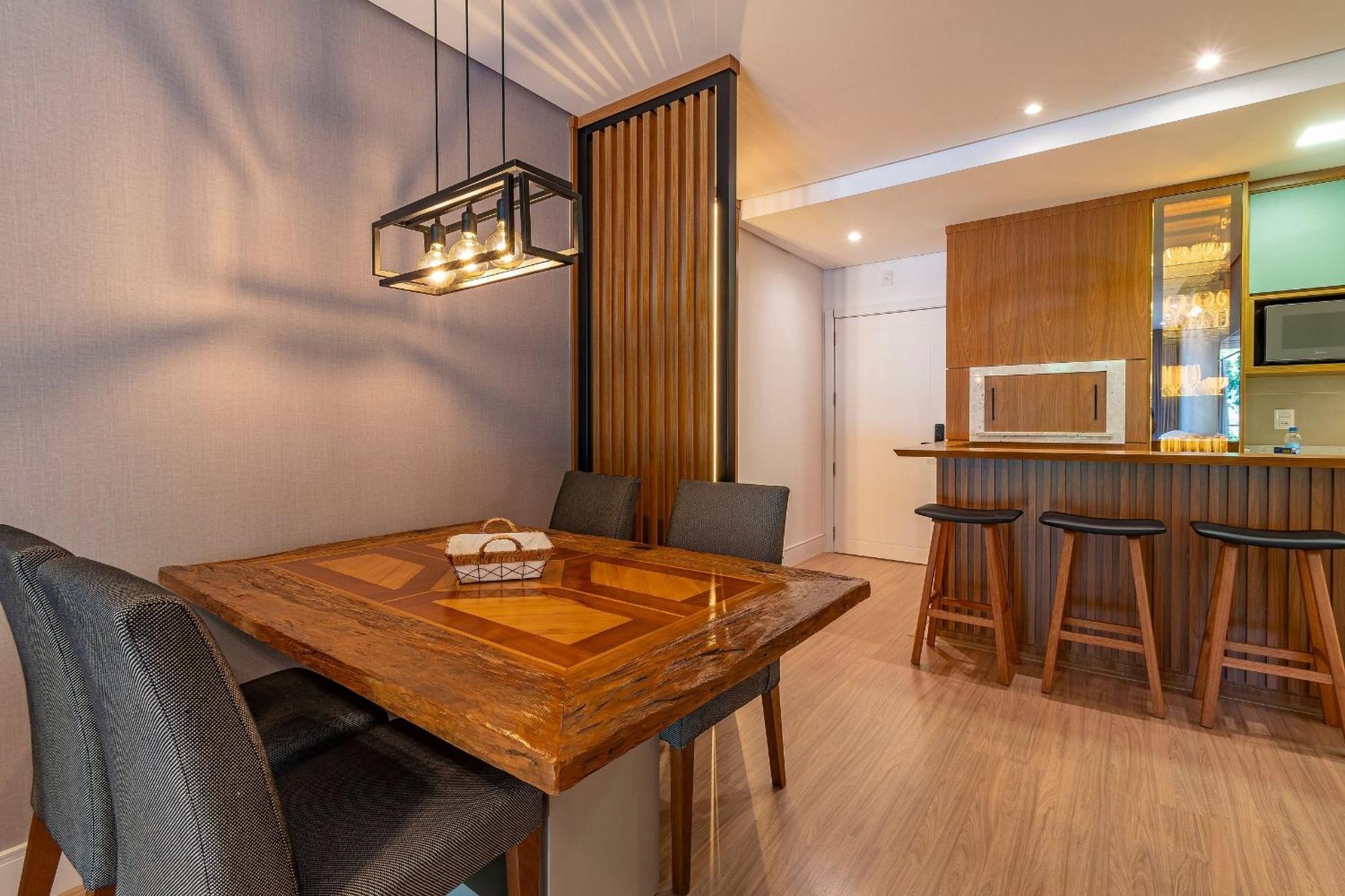 Rosa Edificio Bellagio Canela Com Infraestrutura Completa Apartment Luaran gambar