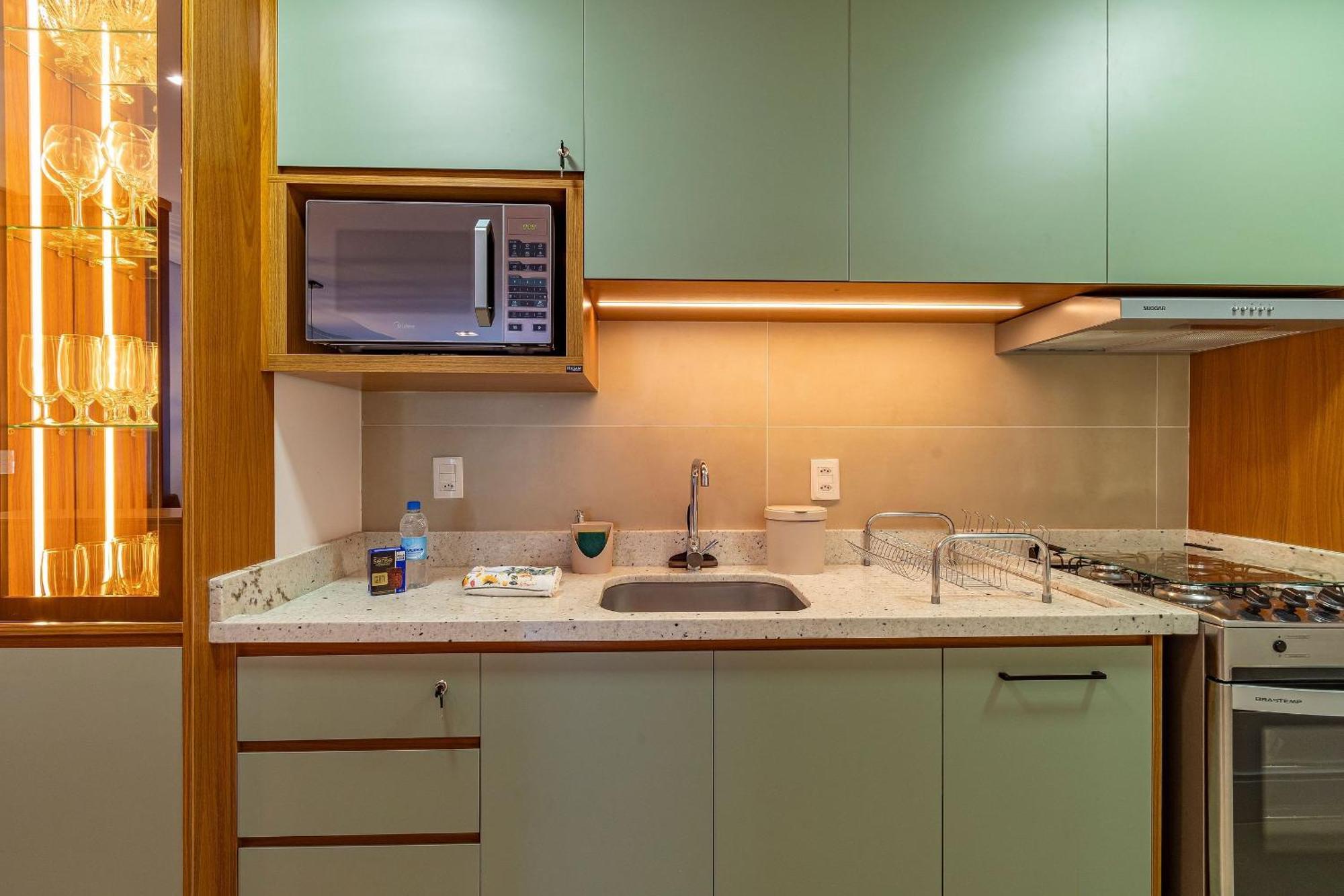 Rosa Edificio Bellagio Canela Com Infraestrutura Completa Apartment Luaran gambar